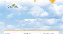 Desktop Screenshot of colwood.ca